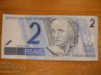 2 Reales 2001 - Βραζιλία (EF)