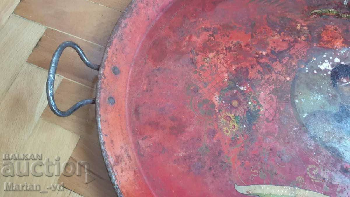 Old tray of King Ferdinand and Princess Marie-Louise - 5 Old tray of King Ferdinand and Princess Marie-Louise - 5