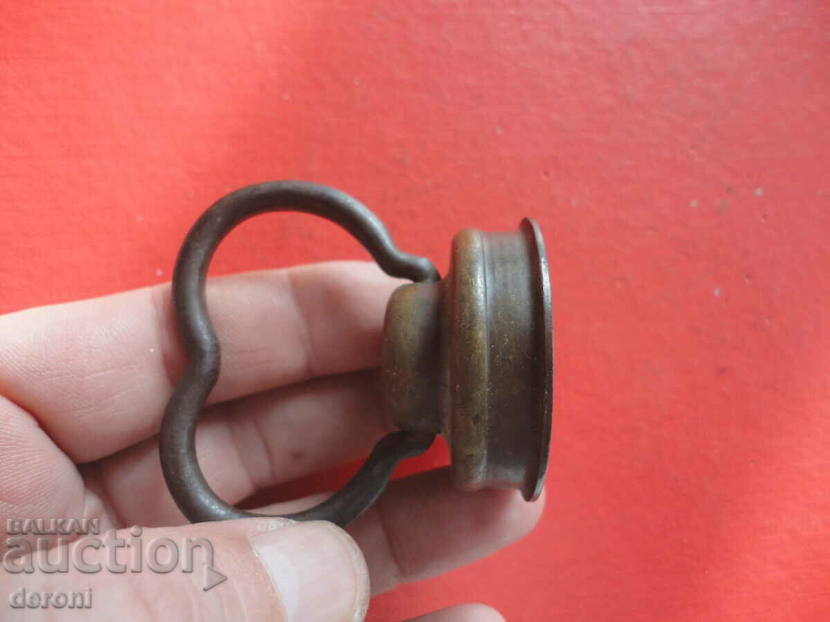 Antique Army Bronze Cap - 6 Antique Army Bronze Cap - 6