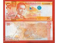 FILIPINE 20 Peso DOUĂ LITERE numărul 2022 NOU UNC