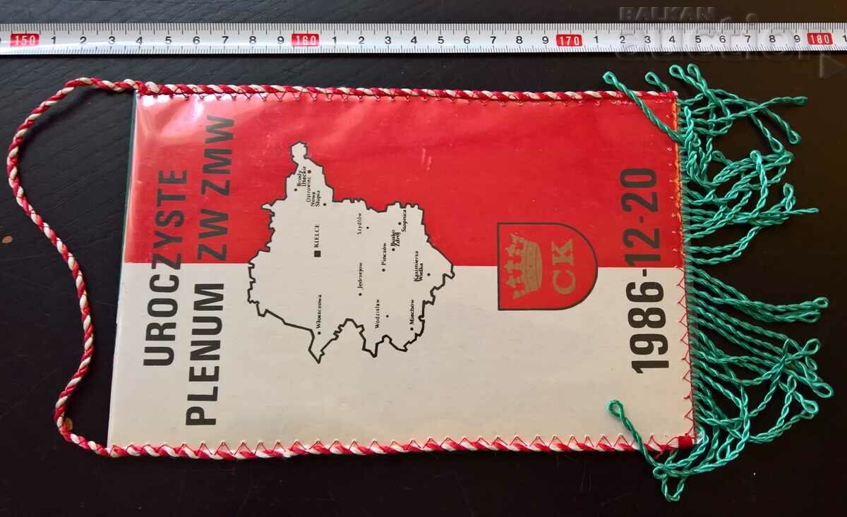 Полско флагче от Полша