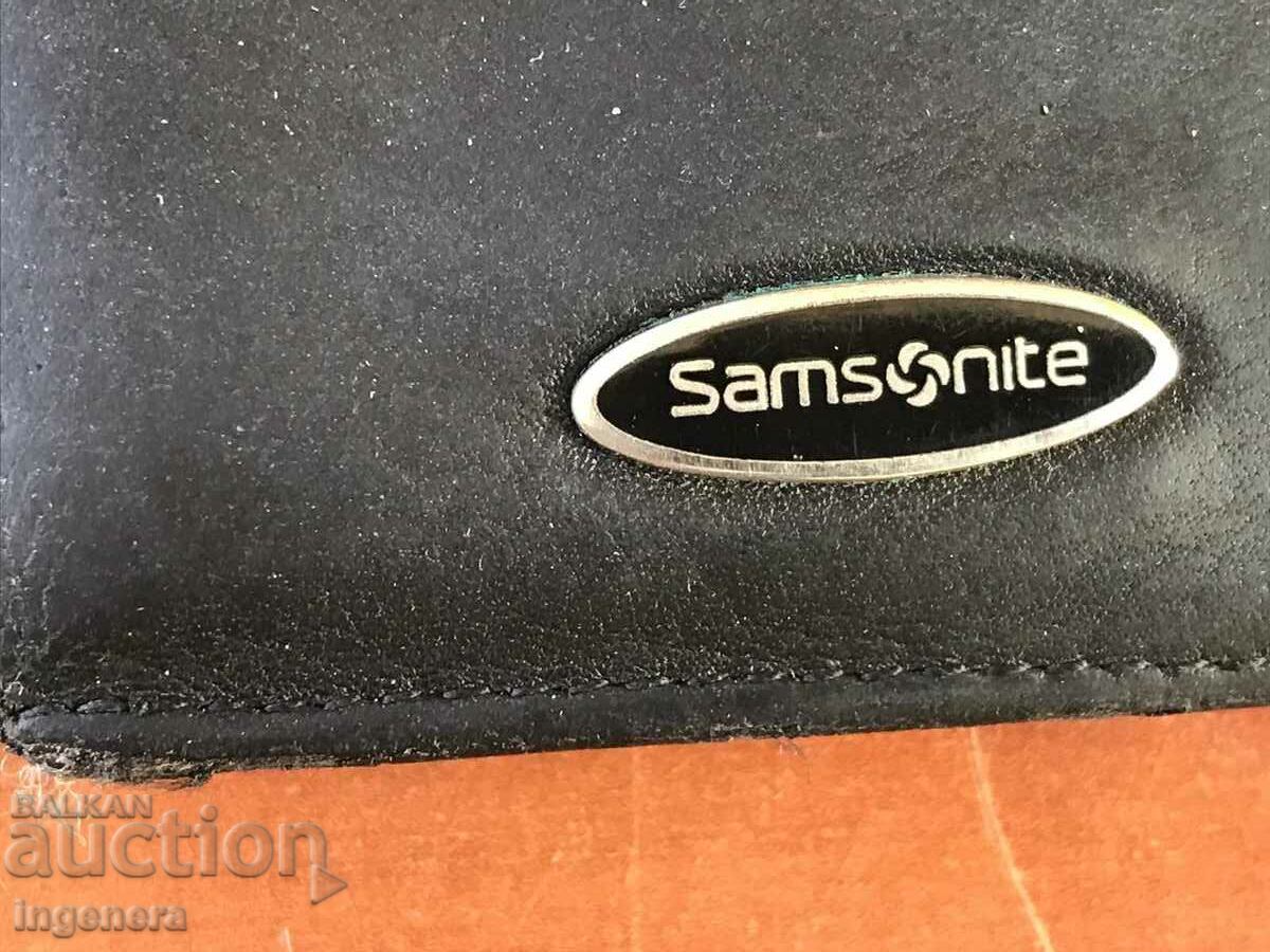 КЕСИЯ ПОРТМОНЕ ПОРТФЕЙЛ КОЖА ОРИГИНАЛ "SAMSONITE" с цена 25.00 лв. | € 12.78 КЕСИЯ ПОРТМОНЕ ПОРТФЕЙЛ КОЖА ОРИГИНАЛ "SAMSONITE" с цена 25.00 лв. | € 12.78
