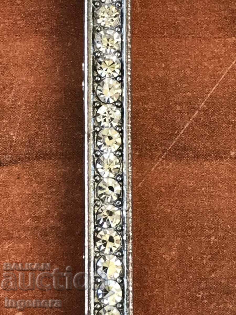 PENDANT 105 MILLIMETER CROSS METAL WITH STONES - 5 PENDANT 105 MILLIMETER CROSS METAL WITH STONES - 5