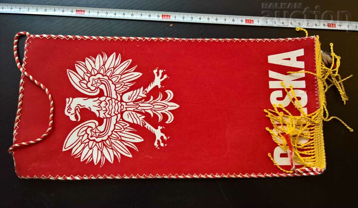 Polish flag from Poland