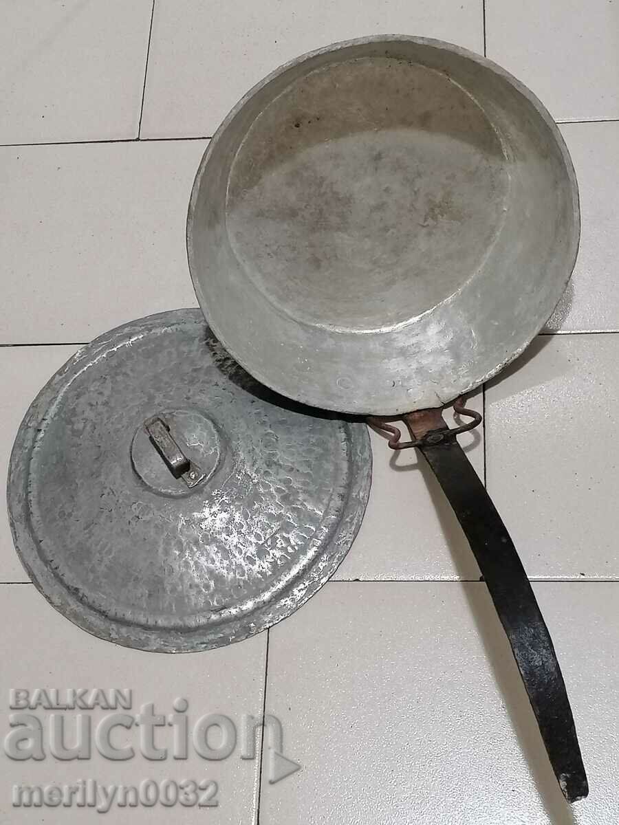 Auction Old copper pan, copper, tray, copper vessel Auction Old copper pan, copper, tray, copper vessel