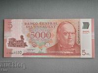 Banknote - Paraguay - 5000 pesos UNC | 2022
