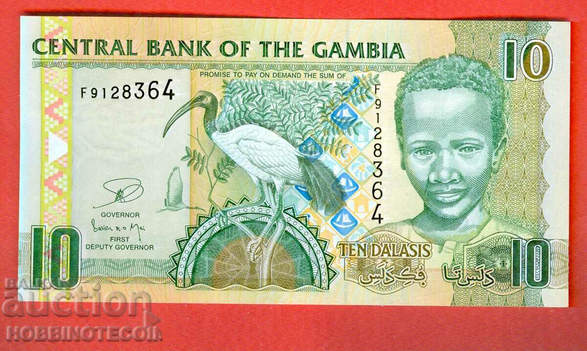 GAMBIA GAMBIA 10 τεύχος Dallas τεύχος 2006 / 2013 / NEW UNC