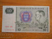 10 kroner 1983 - Sweden ( VF )