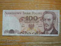 100 zlotys 1976 - Poland ( G )