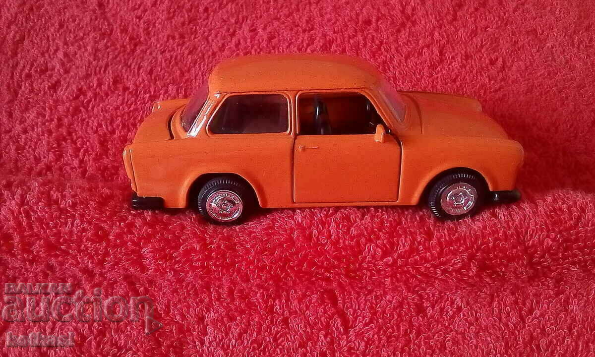 Mașină mică din metal model Trabant 601-S cu deschidere uși - 5