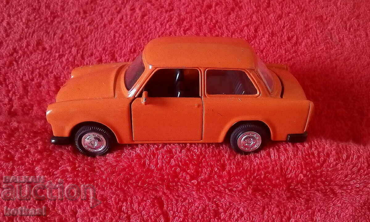 Mașină mică din metal model Trabant 601-S cu deschidere uși - 7