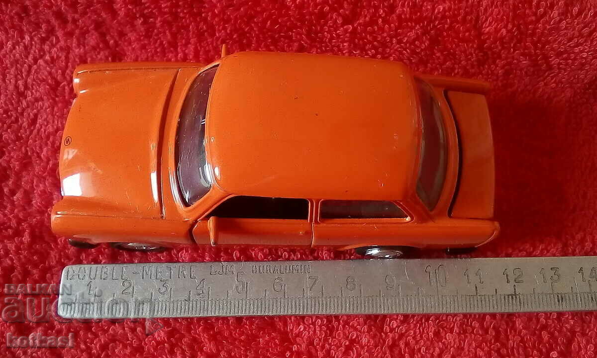 Small metal car model Trabant 601-S
