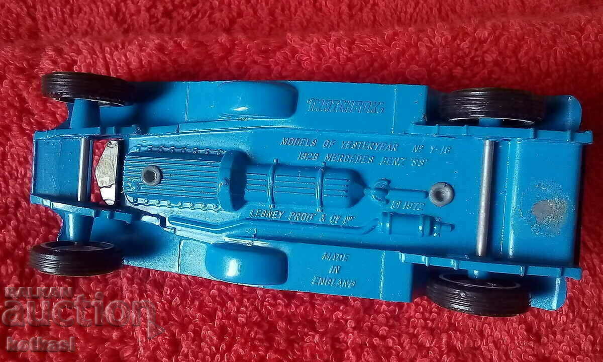 Old Matchbox England Lesney 1972 Mercedes 1928 Metal Car with price 35.50 BGN | € 18.15 Old Matchbox England Lesney 1972 Mercedes 1928 Metal Car with price 35.50 BGN | € 18.15