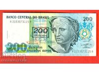 BRAZIL BRAZIL 200 / 200 Cruzeiro issue 1990 NEW UNC