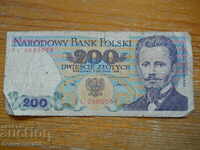 200 zlotys 1988 - Poland ( G )