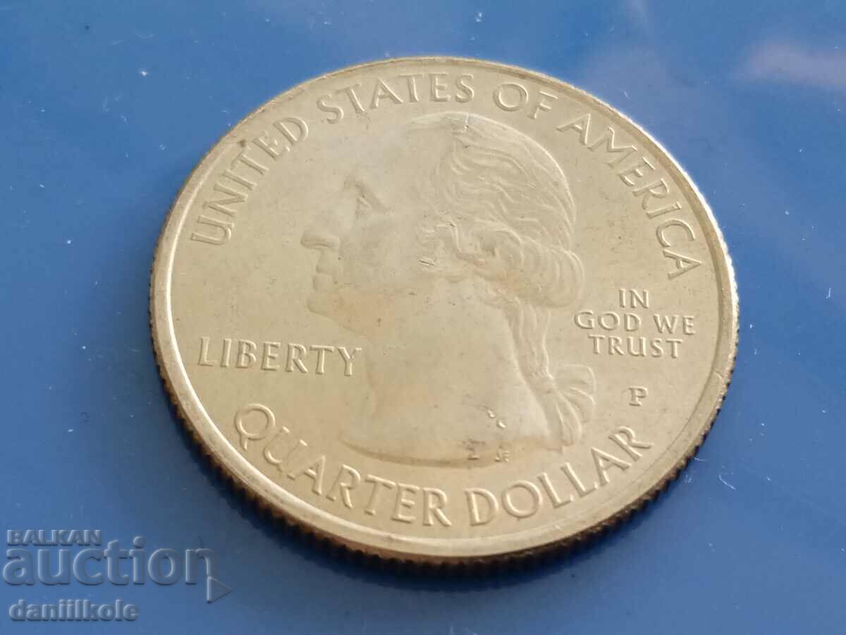 *$*Y*$*US QUARTER DOLLAR 25 CENTS 2016 WEST VIRGINIA*$*Y*$* - 5