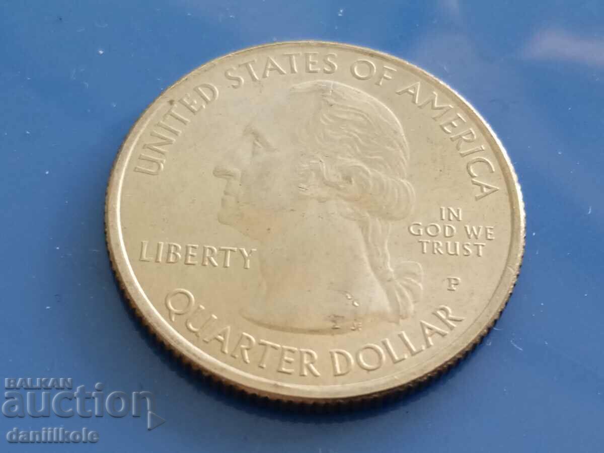 *$*Y*$*US QUARTER DOLLAR 25 CENTS 2016 WEST VIRGINIA*$*Y*$* - 6