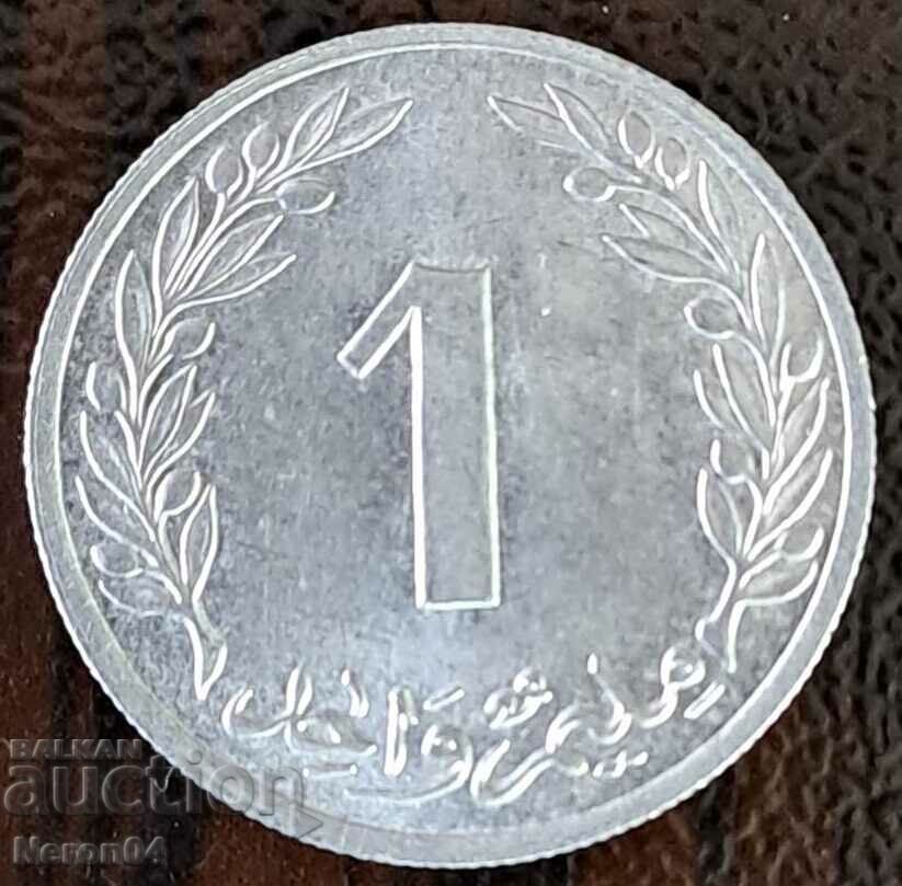 1 χιλιοστό 1960, Τυνησία