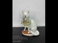 German porcelain cat - Ges. Gesch. #4955
