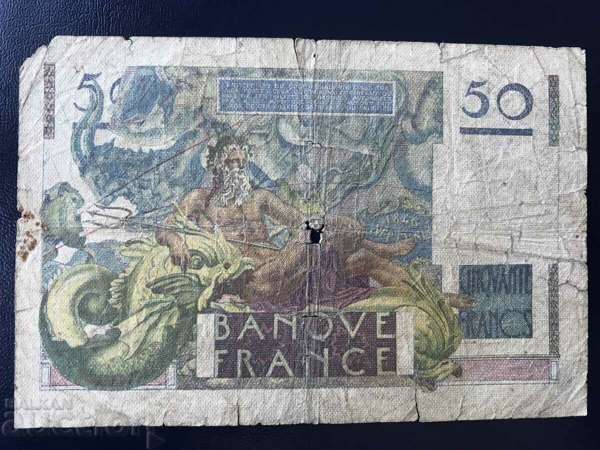 France 50 francs 1948 with price 6.00 BGN | € 3.07 France 50 francs 1948 with price 6.00 BGN | € 3.07