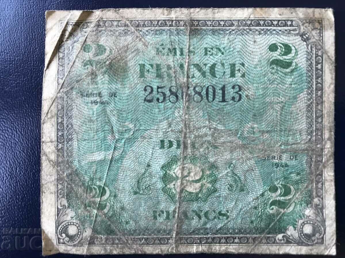 Γαλλία 2 φράγκα 1944