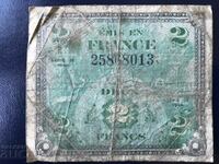 Франция 2 франка 1944