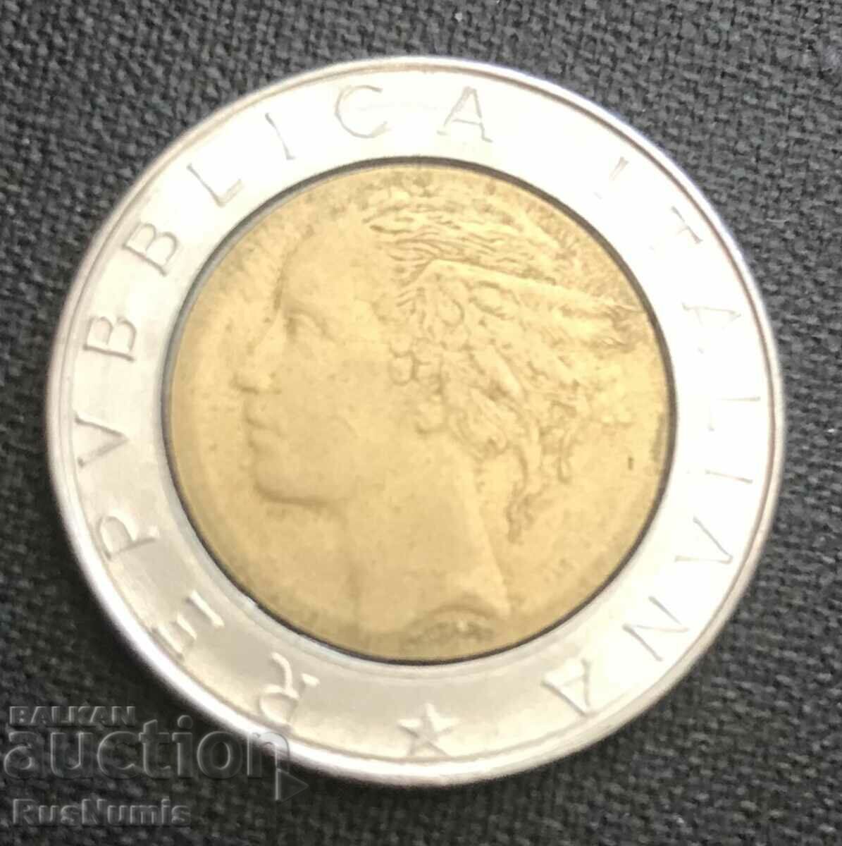 Italy.500 lira 1982. with price 1.00 BGN | € 0.51 Italy.500 lira 1982. with price 1.00 BGN | € 0.51