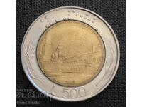 Italy.500 lire 1985.