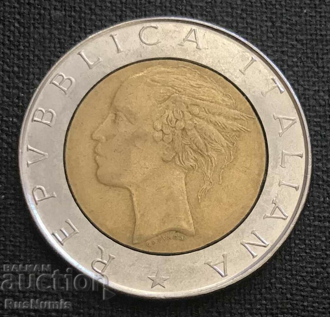 Italy.500 lire 1986. with price 1.00 BGN | € 0.51 Italy.500 lire 1986. with price 1.00 BGN | € 0.51