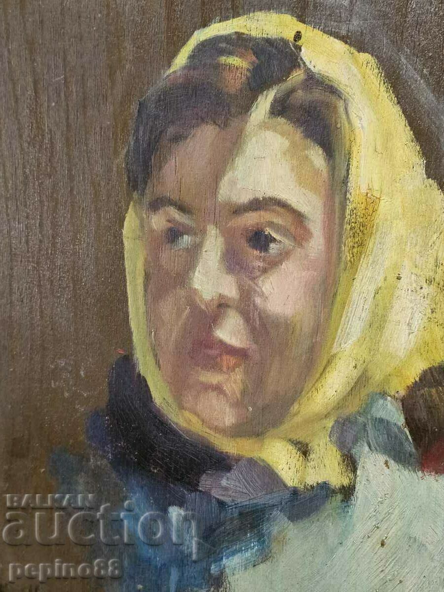 Bono Shkodorov /1935- 2015/ - Female portrait - 5 Bono Shkodorov /1935- 2015/ - Female portrait - 5