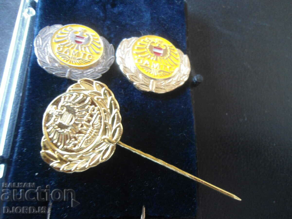 Παλιά κονκάρδες, 3 τεμάχια - 6 Παλιά κονκάρδες, 3 τεμάχια - 6