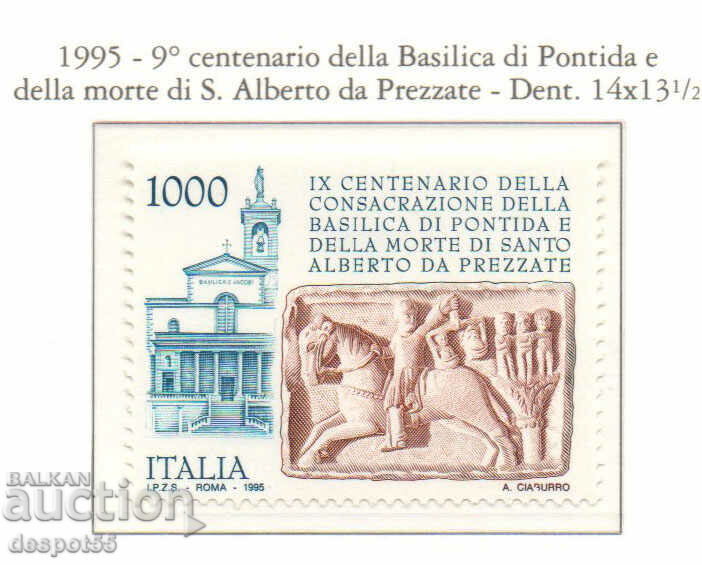 1995. Италия. 900 год. от смъртта на Св. Алберт от Презат.