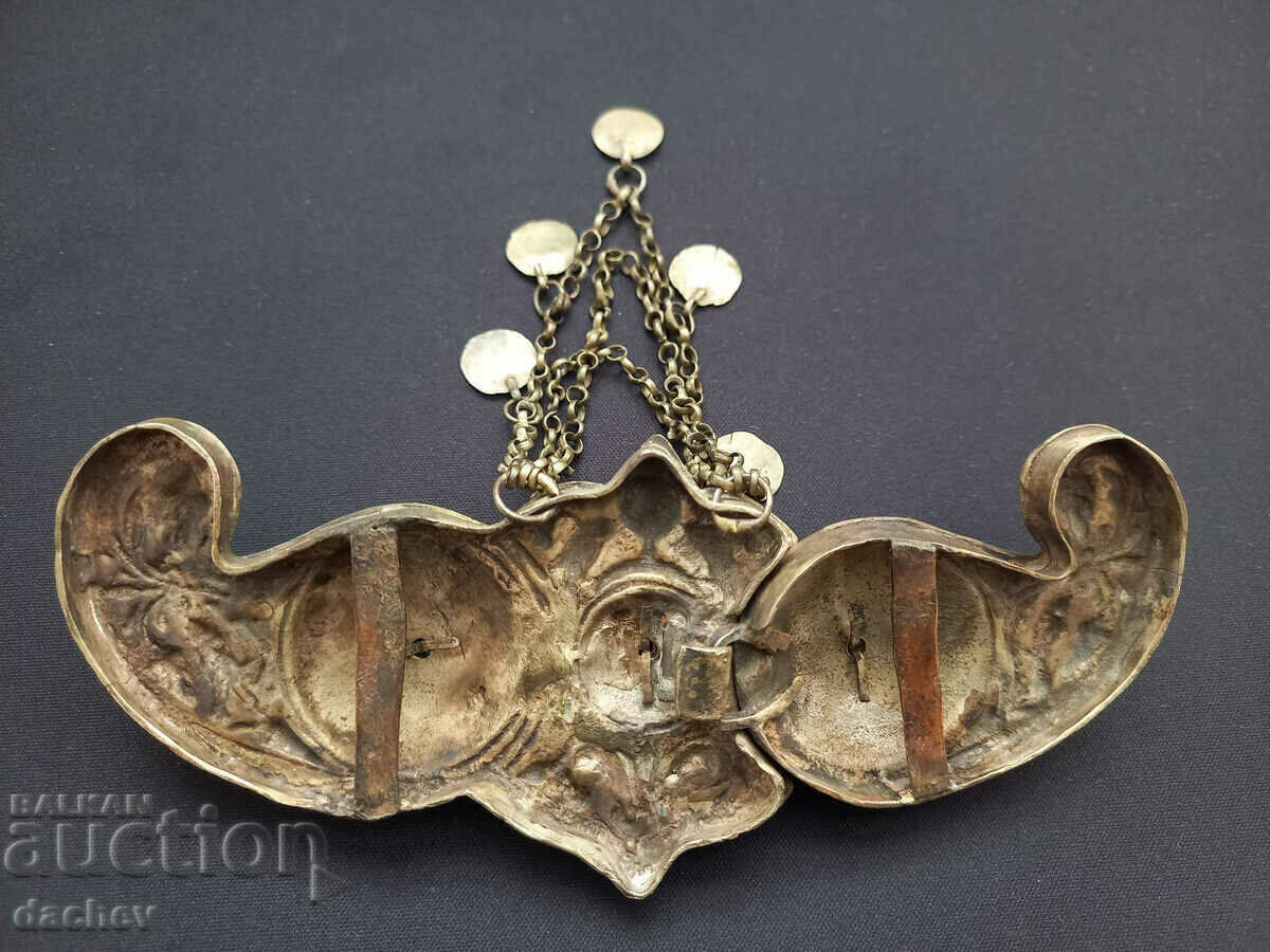 Renaissance Wrought Silver Filigree Paft Paft Costume 19B - 6 Renaissance Wrought Silver Filigree Paft Paft Costume 19B - 6