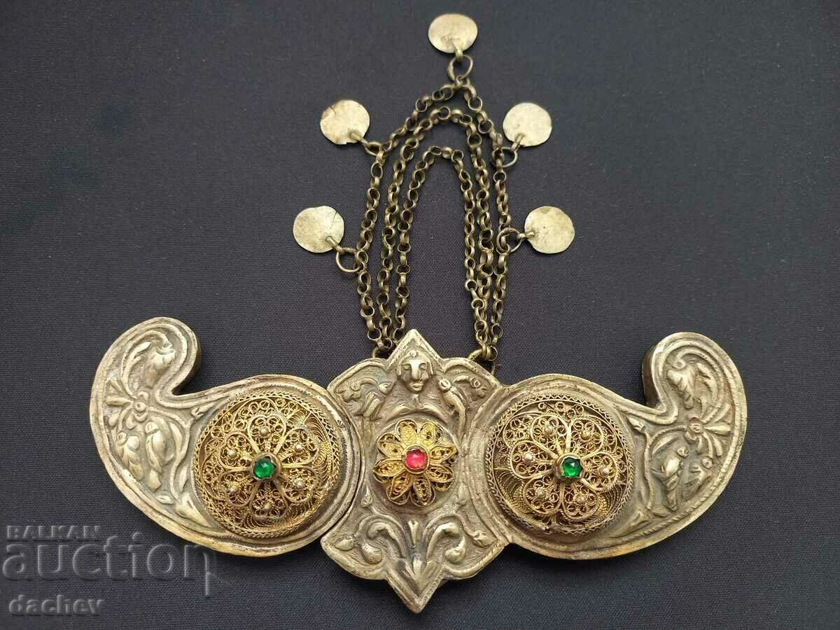 Στολή Paft Paft Αναγέννησης από σφυρήλατο ασήμι 19Β Στολή Paft Paft Αναγέννησης από σφυρήλατο ασήμι 19Β