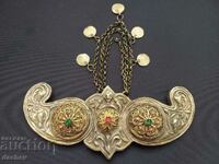 Renaissance Wrought Silver Filigree Paft Paft Costume 19B