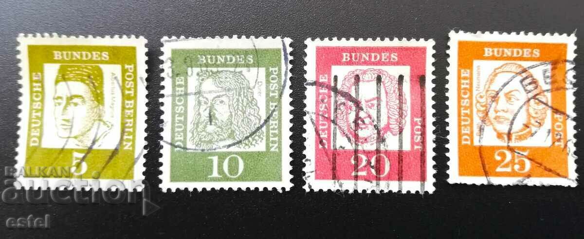 Stamps from the DEUTSCHTE BUNDESPOST series