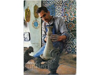 Tunisia - Naboul - crafts - potter - 1975