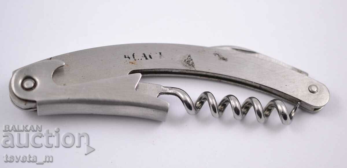 Corkscrew and blade opener