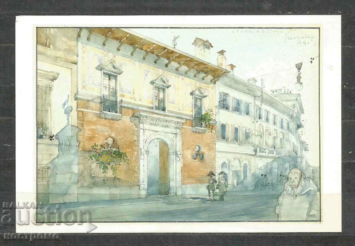 Arhitectură - Carte poștală ITALIA - A 3057