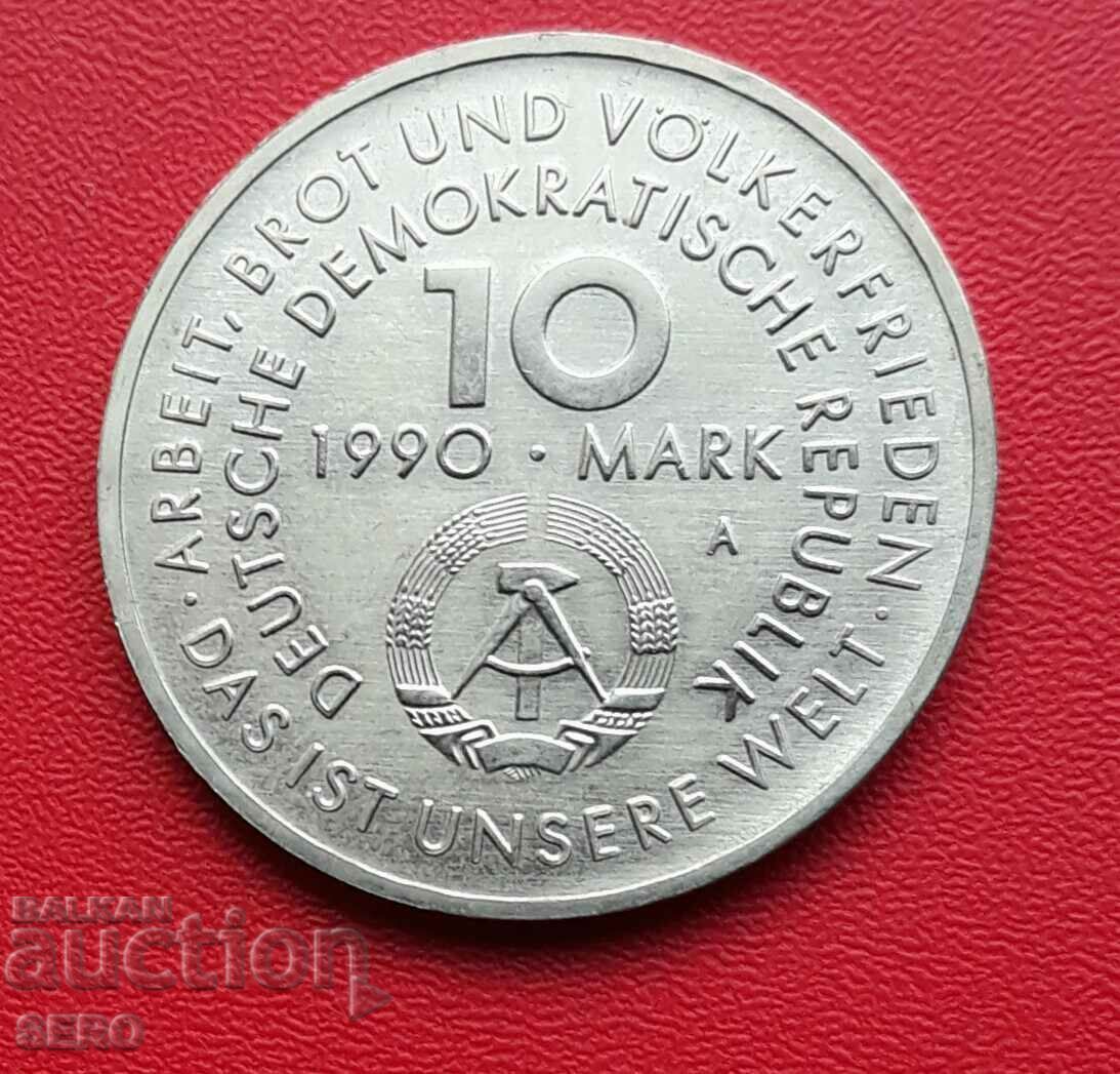Германия-ГДР-10 марки 1990-1 май
