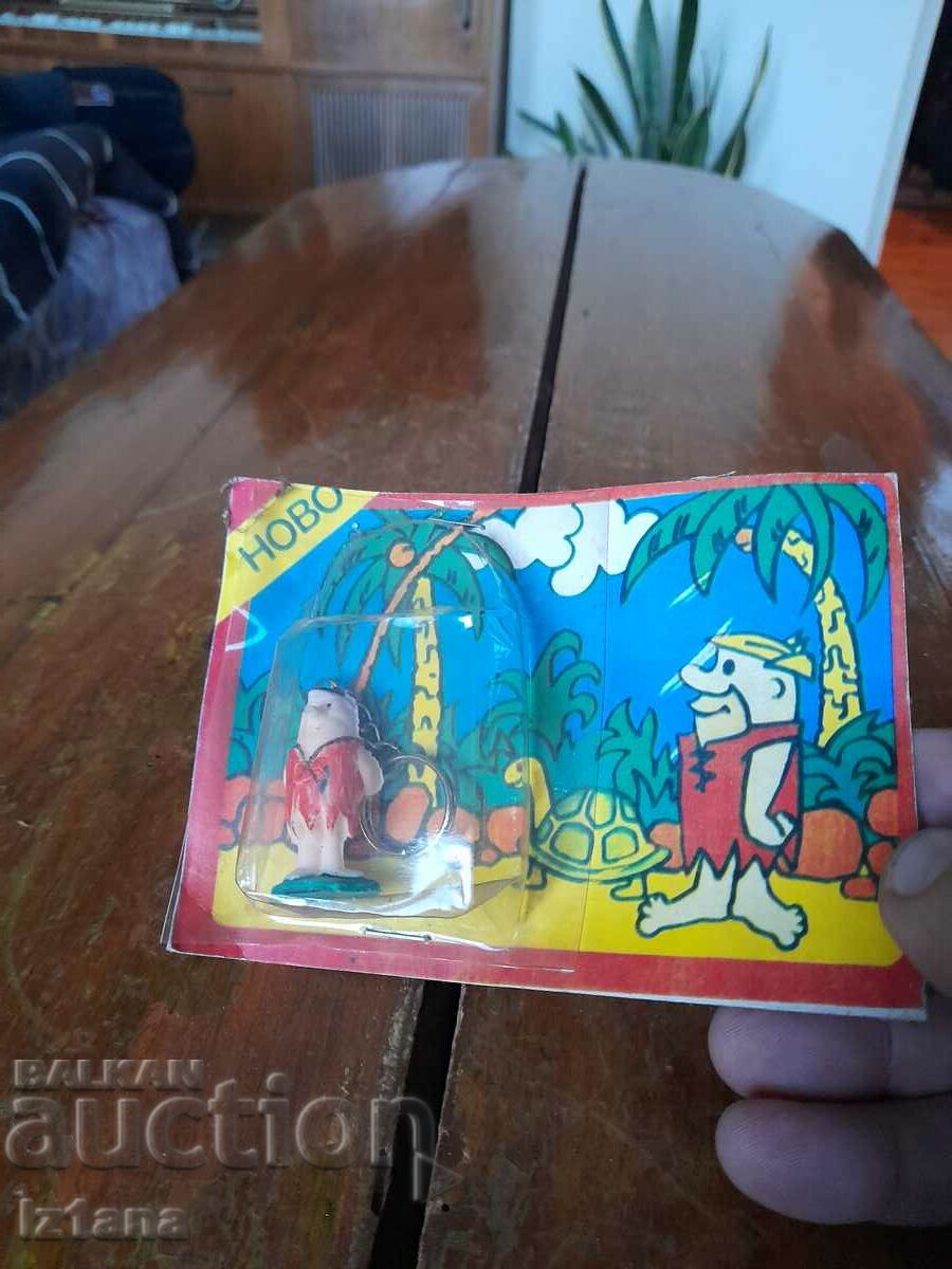 Delivery of Old Barney Keychain