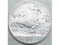1 лира 1913 Италия сребро