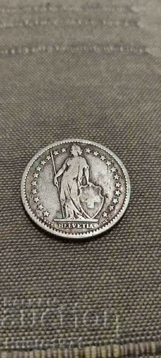 2 francs 1875 with price 60.00 BGN | € 30.68