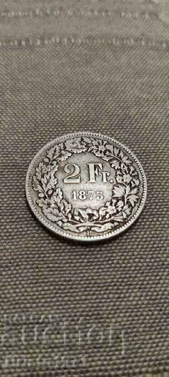 2 francs 1875