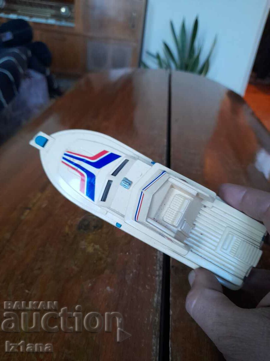Old toy boat, speedboat - 5 Old toy boat, speedboat - 5