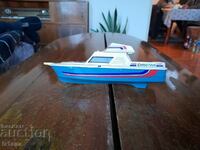Old toy boat, speedboat
