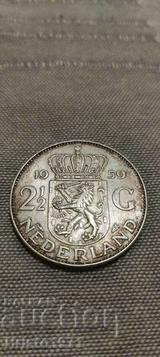 2 1/2 gulden 1959