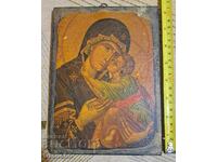 Old icon of the Holy Virgin