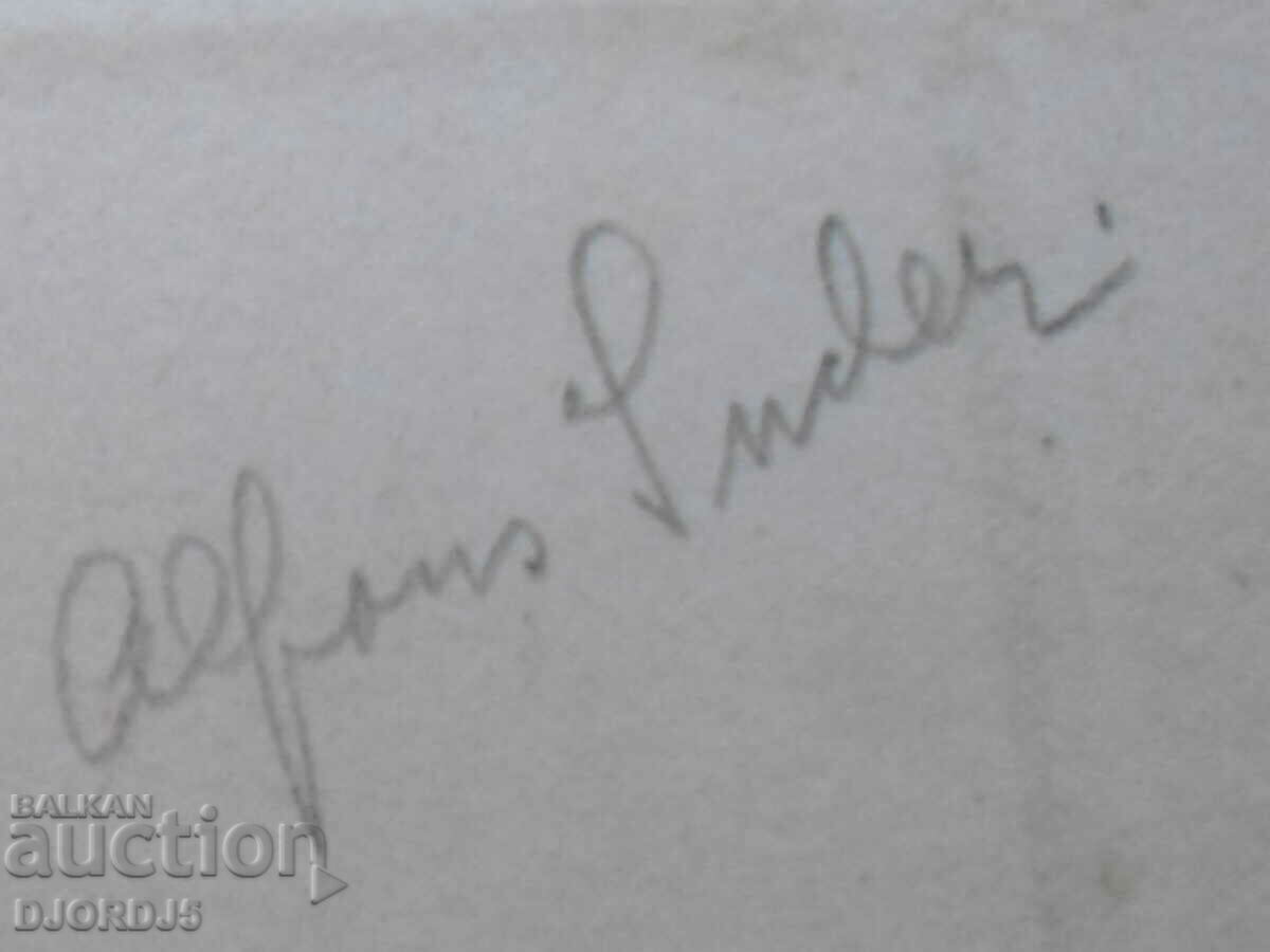 Delivery of Old photo, cardboard Delivery of Old photo, cardboard