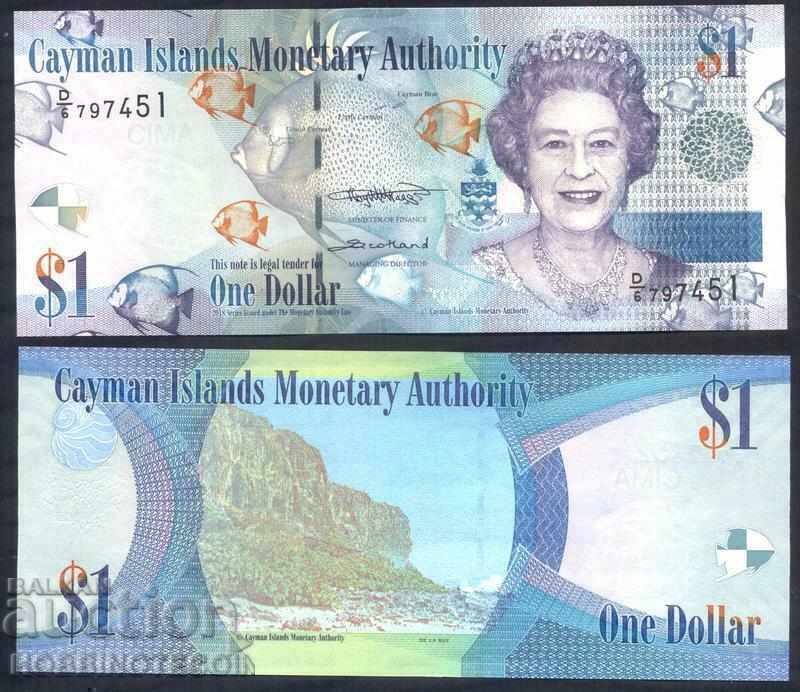 CAYMAN ISLANDS 1 $ 2018 - D6 UNC